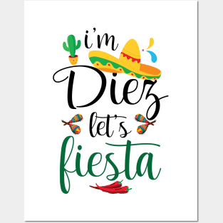 Cute Cinco De Mayo Lover Fiesta Years Old Designs Posters and Art